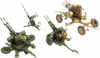 Meng Model SPS-026 Russian Light AA Gun Set ZU-23-2, ZPU-1, ZPU-2, ZPU-4 4-in-1 1/35